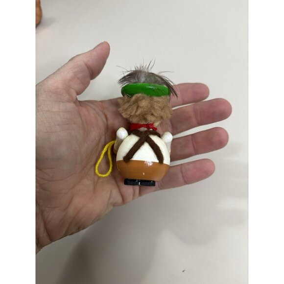 VTG 3" Steinbach Oktoberfest Wooden Christmas Ornament Handmade Germany Beer NWT - Picture 5 of 12